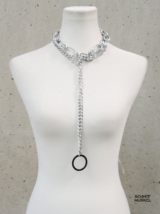 Hundekettehalsschmuck, Punkkette, Punkhalsschmuck, Gothicschmuck, darkwear