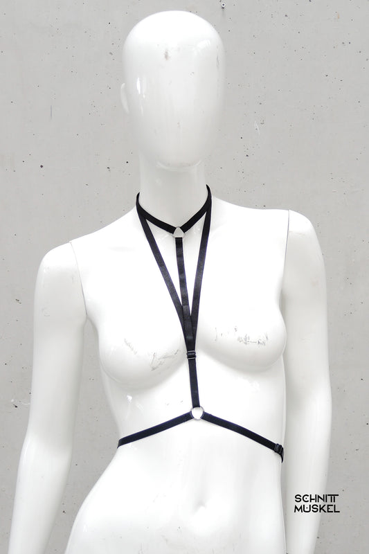 verstellbarer Harness, Harness BH, kinky accessoire, schlichter Harness