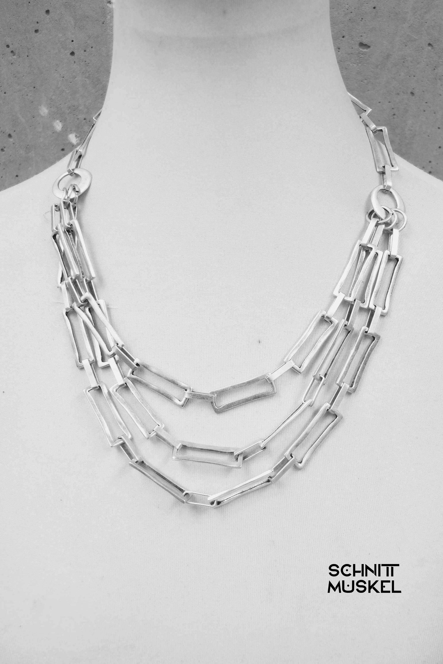Kettencollier, Halschmuck Kette, grobe Kette Halschmuck, chunky chain