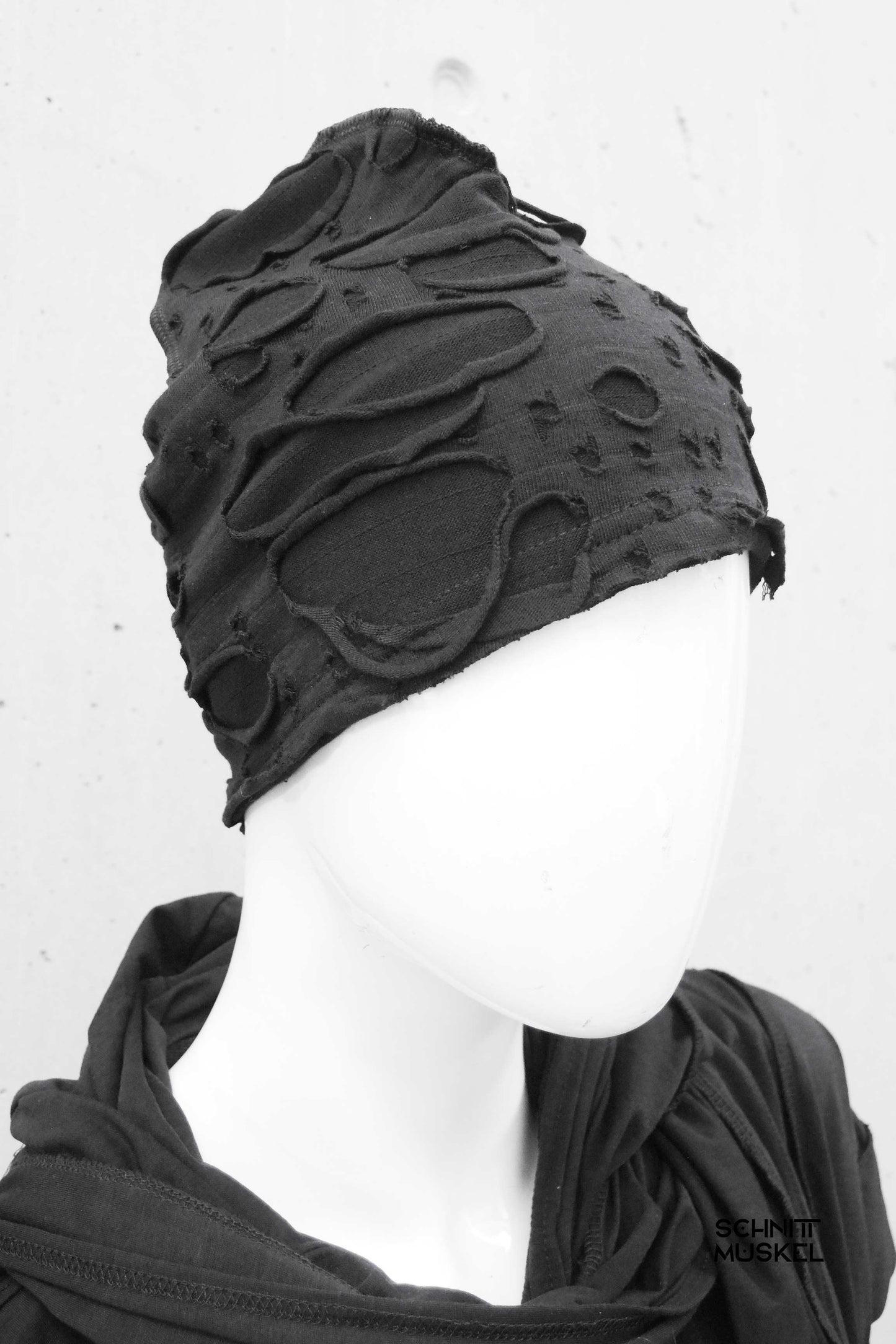 Gothicmütze, Mütze, Beanie, postapokalyptische Mode, darkcyberfashion