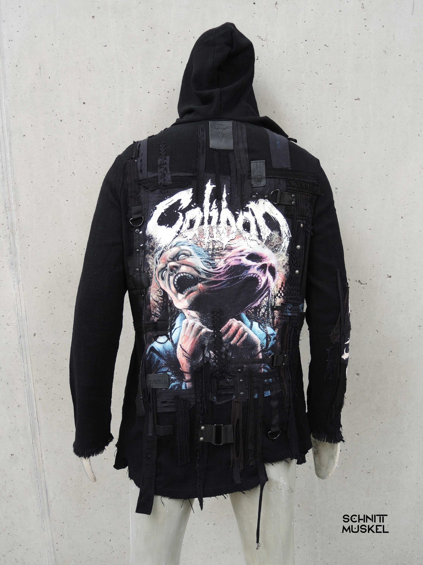 Calibanmerch, Caliban, Calibanfan, Calibanjacke, darkwear, Metalkutte, Metaljacke, Calibanpatch, Calibanunikat