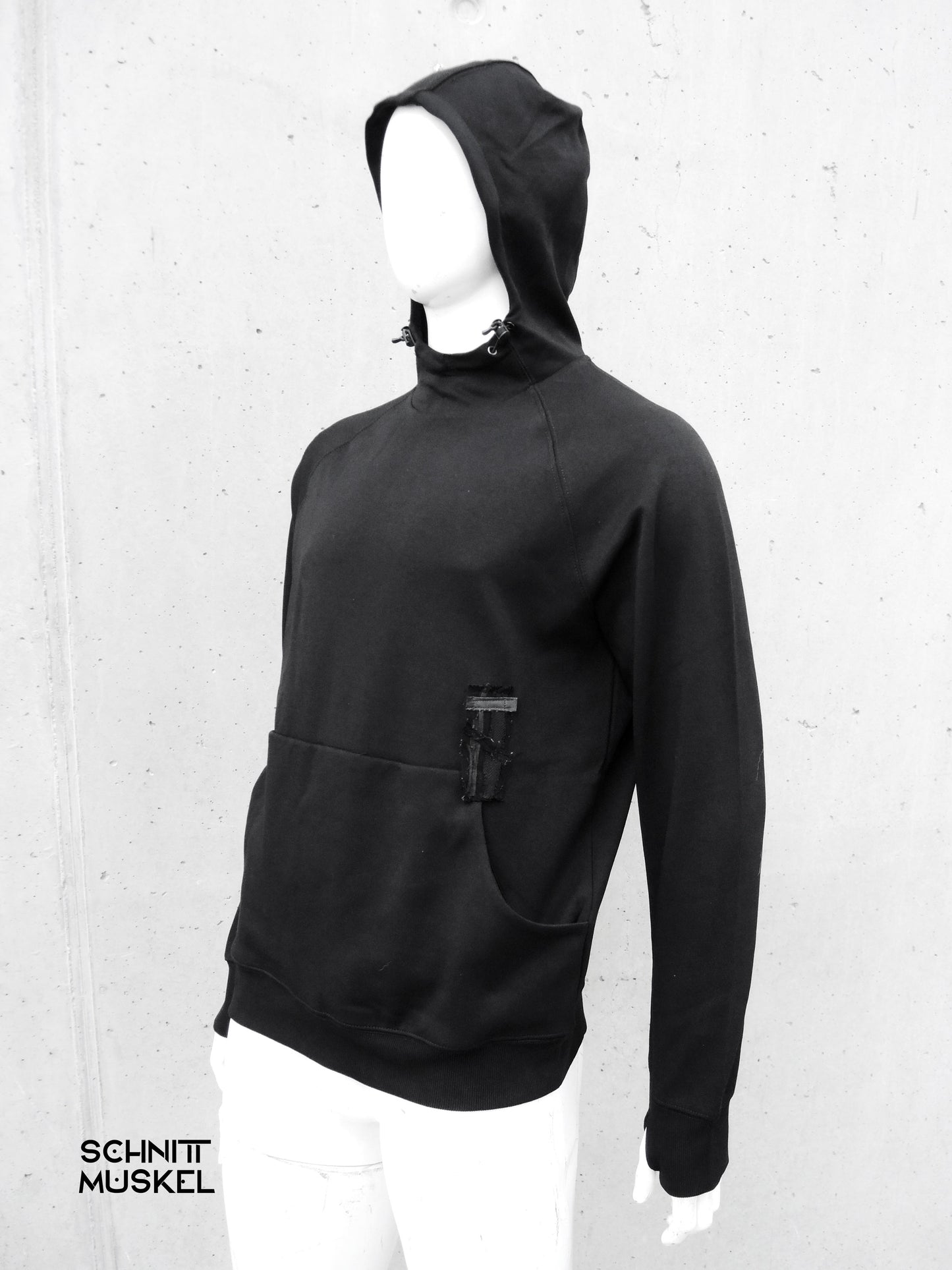 Skedelbird Hoodie, Gothic Hoodie, Vogelschädel Hoodie, BirdskullHoodie