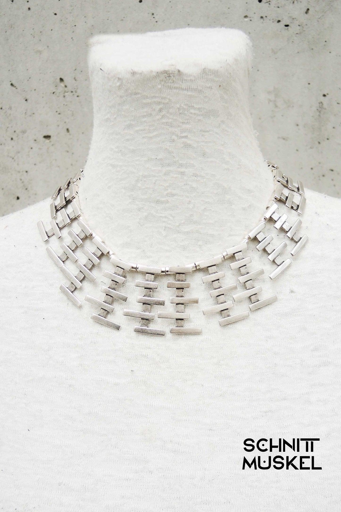 postapokalyptischer Schmuck, postapokalyptisches Collier, nicht allergener Schmuck