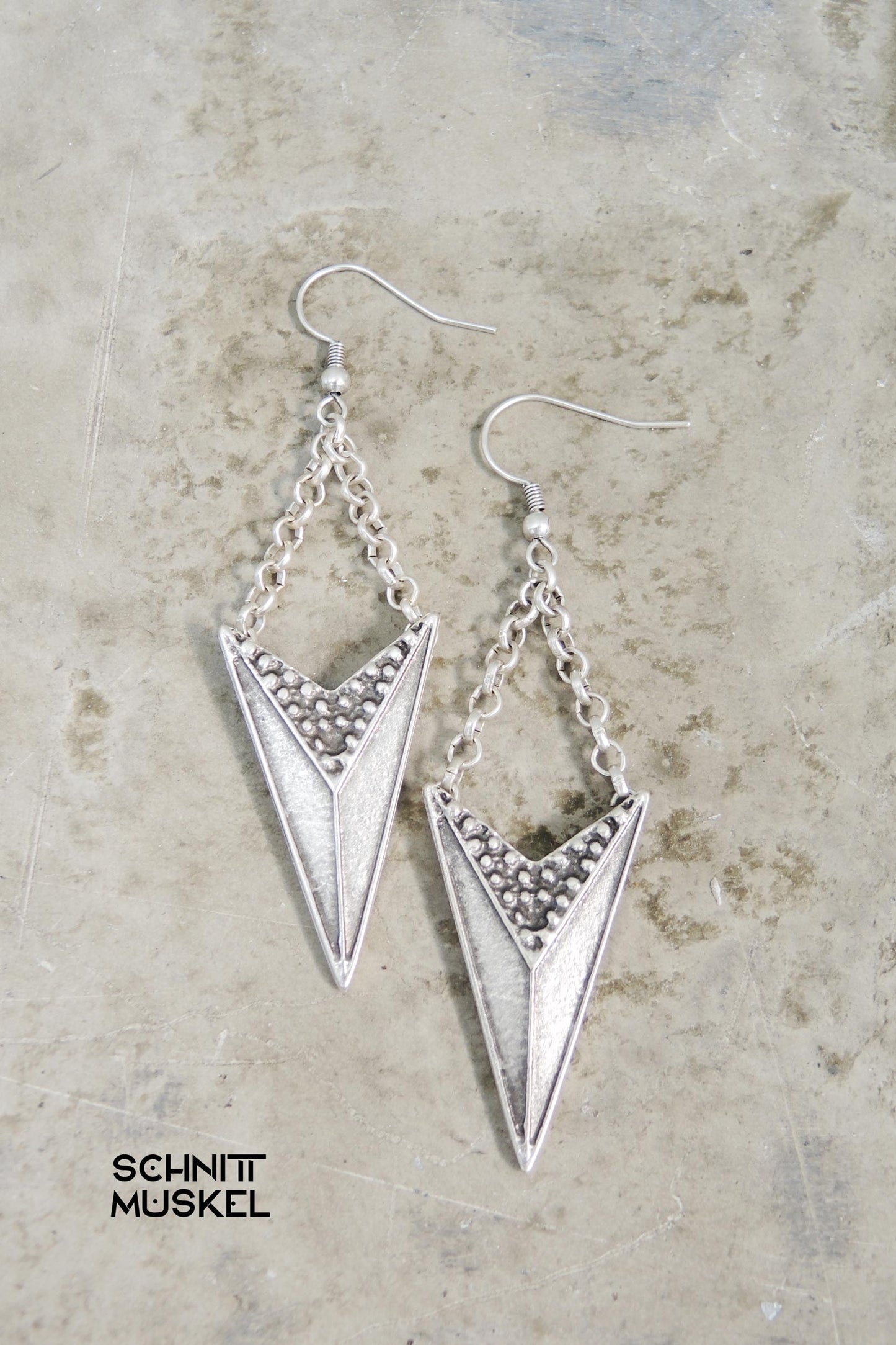 Pfeilohrschmuck, Tribalohrschmuck, Gothicohrschmuck, Darkavantgarde Ohrhänger