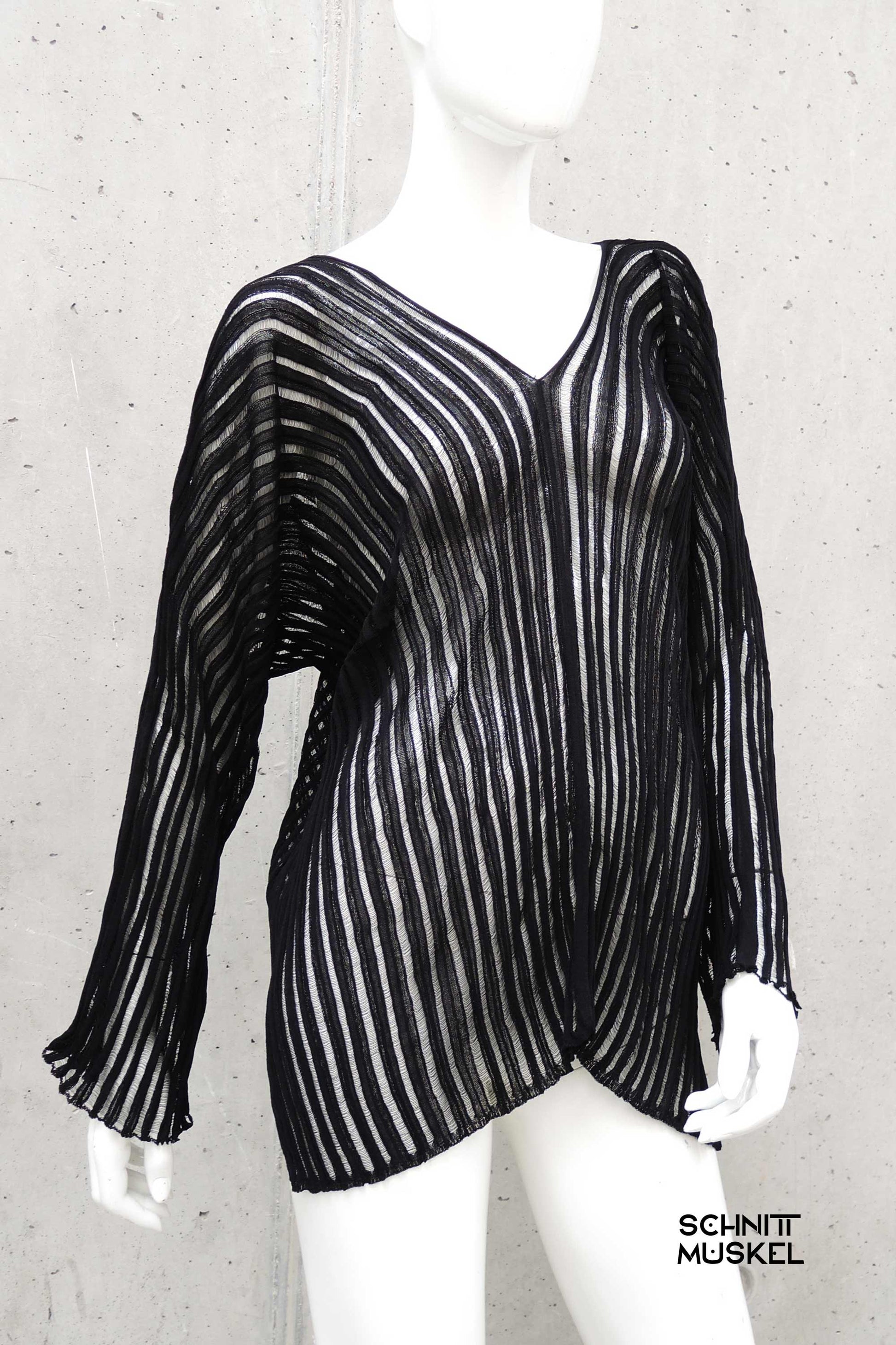 Gothic Tunika, Kinkyfashion, Kinky Outfit, transparente Tunika,