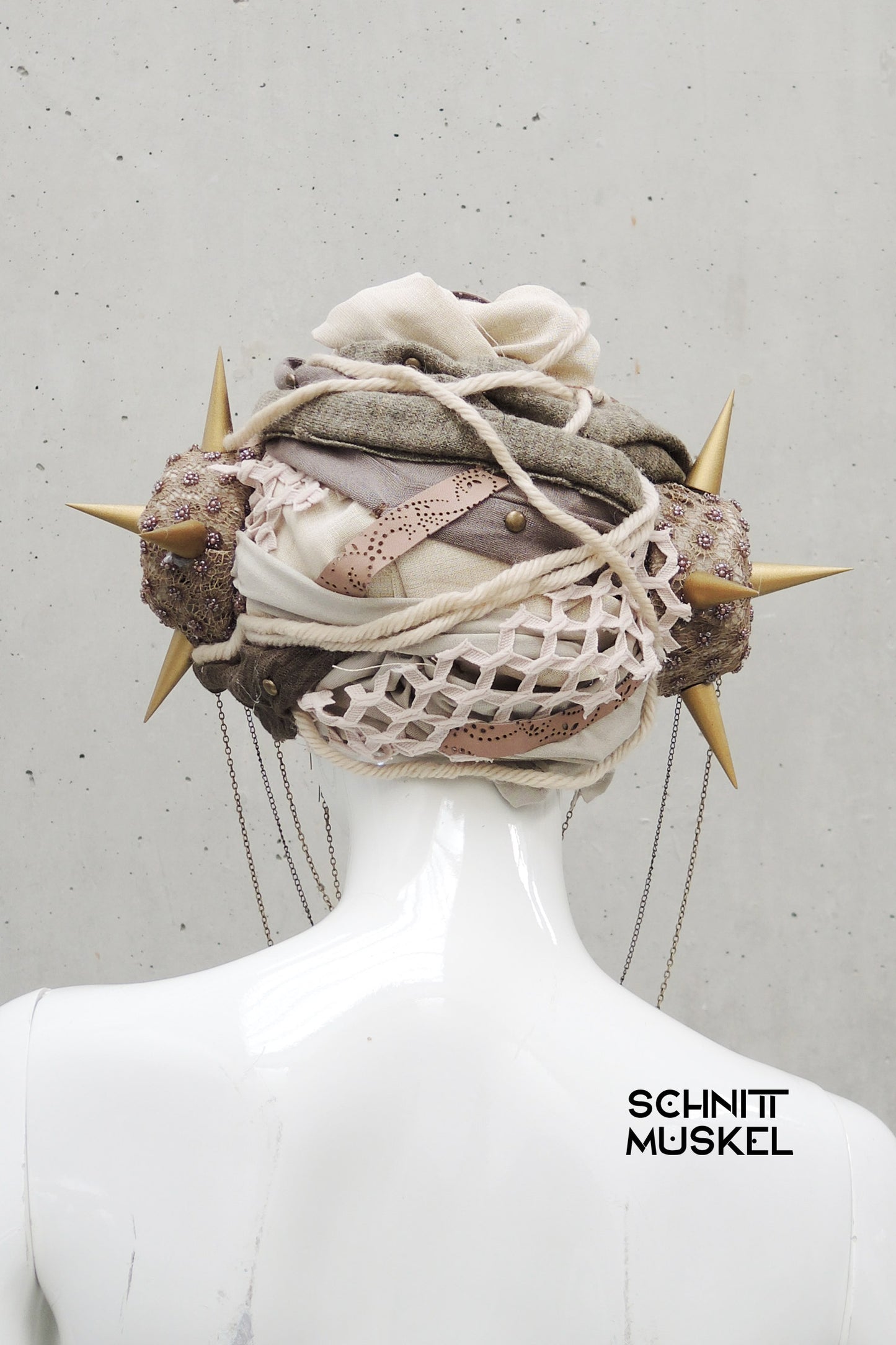 Dune Kopfschmuck, burningman headdress, Dune headdress, Turban, Wüstenturban, Wastelandkopfschmuck, wastelandheaddress, Starwars headdress, Starwars Kopfschmuck, nomad turban, Nomadenkopfschmuck, Wüstenstyle, Wüstenturban, Wüstenprinzessin, Wüstenprinzessin Kopfschmuck