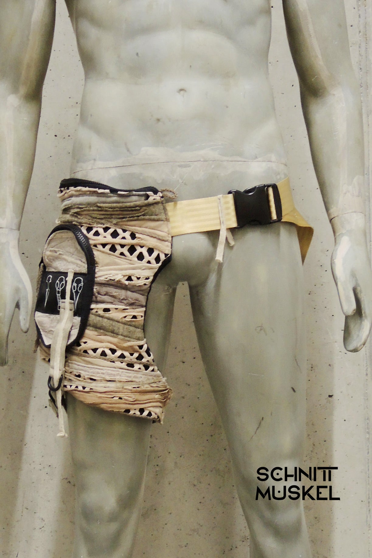 Hüfttasche, Festivaltasche, WÜstentasche, Burningman outfit, madmaxstyle,