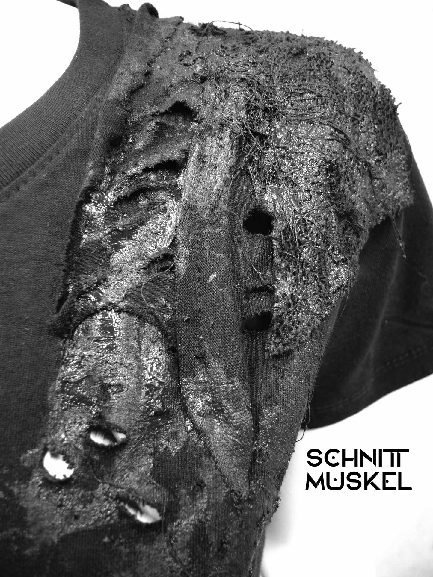 darkavantgarde, darkavantgarde Mode, Silikonmode, silikonbeschichtet, Gothicmode, Gothicshirt, darksyle,