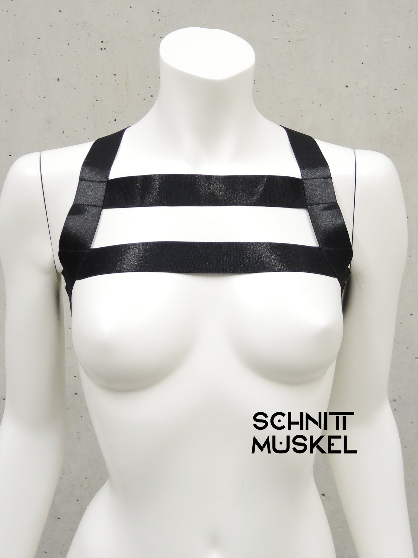 Harness, Harness für Männer, Männerharness, Gothicmode, Fetischmode, Fetischharness, Harness Gummiband, Gothic