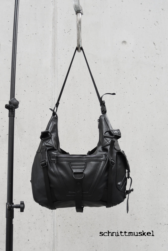 Harnesstasche, Harnessbag, tech wear Tasche, ninjatasche, Cybertasche, Gothictasche, dark avantgarde Tasche