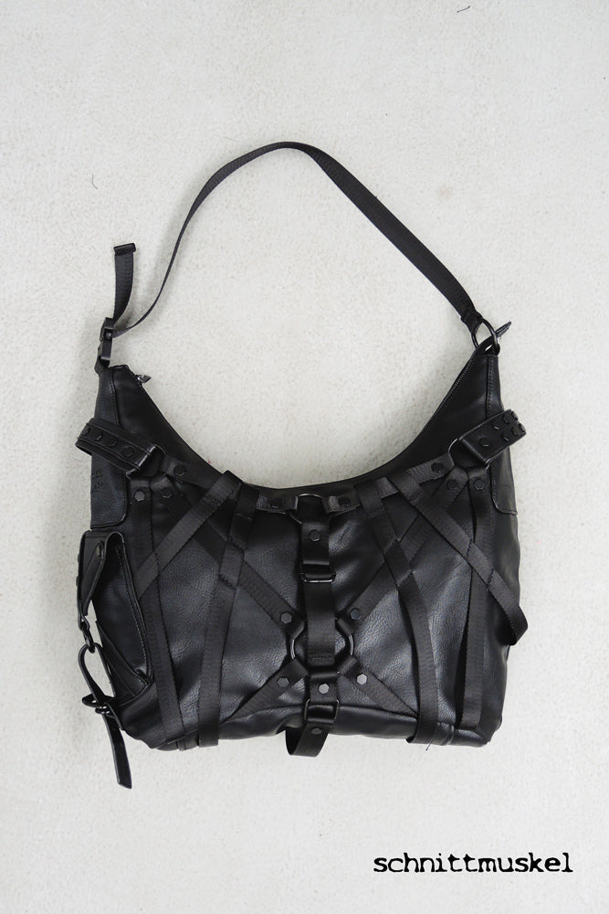 Harnesstasche, Harnessbag, tech wear Tasche, ninjatasche, Cybertasche, Gothictasche, dark avantgarde Tasche
