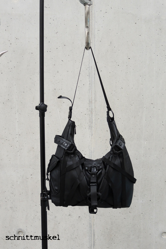 Harnesstasche, Harnessbag, tech wear Tasche, ninjatasche, Cybertasche, Gothictasche, dark avantgarde Tasche,