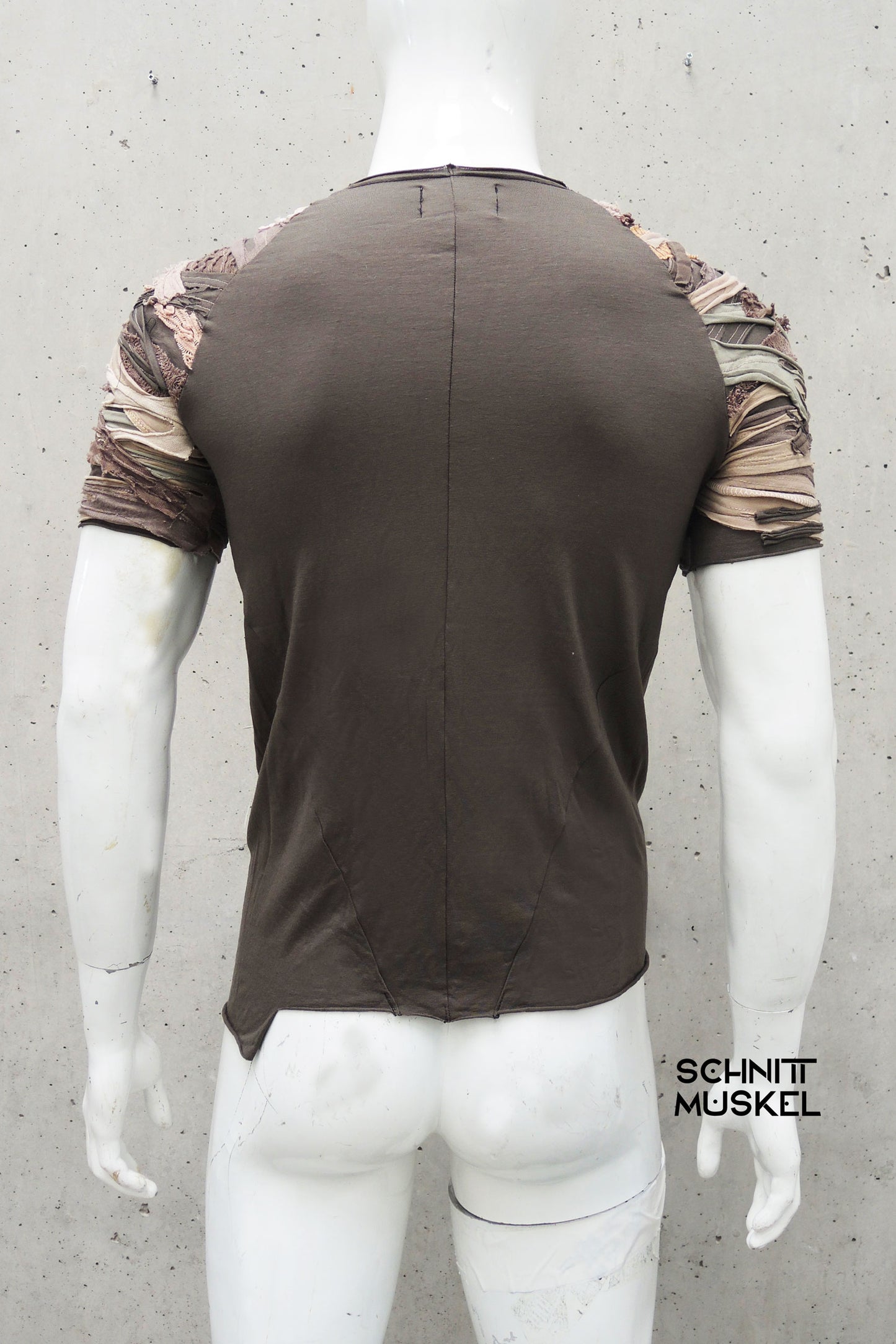 destroyed Shirt, wastelandshirt, wastelandwarriors Shirt, Dunestyle, Desertstyle, altfashionshirt, postapokalyptische Mode