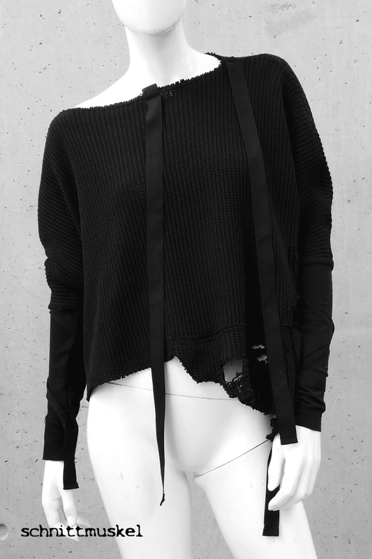 Punkpullover, Gothicpullover, darkavantgarde Pullover