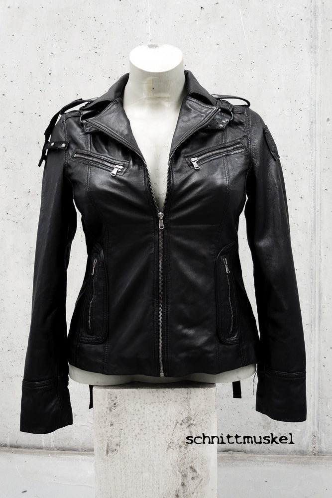 Harnessjacke, dark avantgarde, fetischjacke, Lederjacke Harness, exklusive Lederjacke, luxuslederjacke