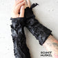 schwarze Armstulpen, darkavantgarde armwarmer, darkavantgarde Armstulpen, Gothic Armstulpen, darkcyber Armstulpen, darkcyber Kleidung, postapokalyptische Kleidung