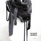 xxl Schal, dark avantgarde Schal, Gothic Schal, langer Schal, extralanger Schal