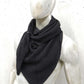 Dreieckschal, schwarzer Wollschal, Gothicschal, darkavantgarde Schal, Alpakaschal, 
