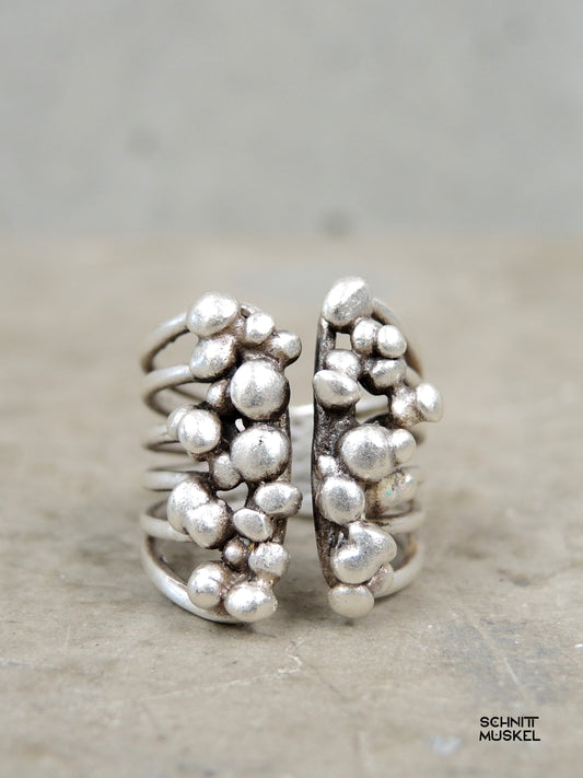 nicht allergener Schmuck, avantgarde Ring,