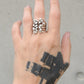 nicht allergener Schmuck, avantgarde Ring,