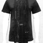 Gothic T-Shirt, postapokalyptisches T-Shirt, destroyed Stil, Gothic Mode für Herren, darkavantgarde Mode, darkavantgarde, alternative fashion, darkwear 