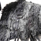 Gothic Cape, Gothic Kragen, postapokalyptische Mode, darkavantgarde Mode, Bandoutfit, 