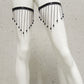 Beinharness, Strumpfband, Fetischkopfschmuck, Beinschmuck, Oberschenkelschmuck, Gothicmode, Gothicfashion