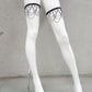 Beinschmuck, Beinkette, Beinharness, Strumpfband, Gothic Accessoire