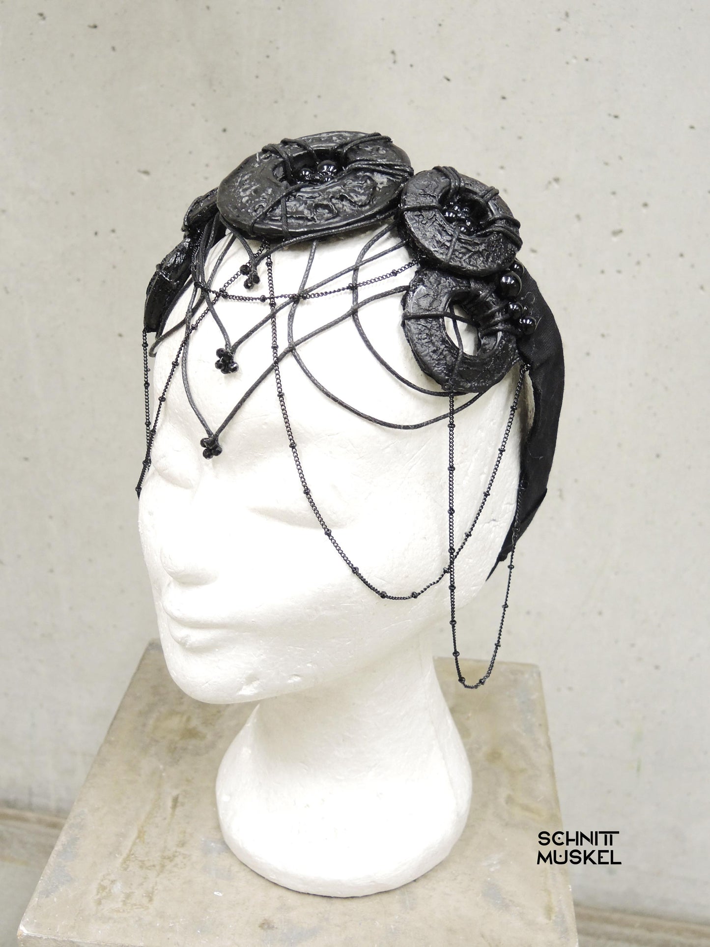 Headdress, Kopfschmuck, Gothicheaddress, Gothickopfschmuck, Jzgendstilkopfschmuck