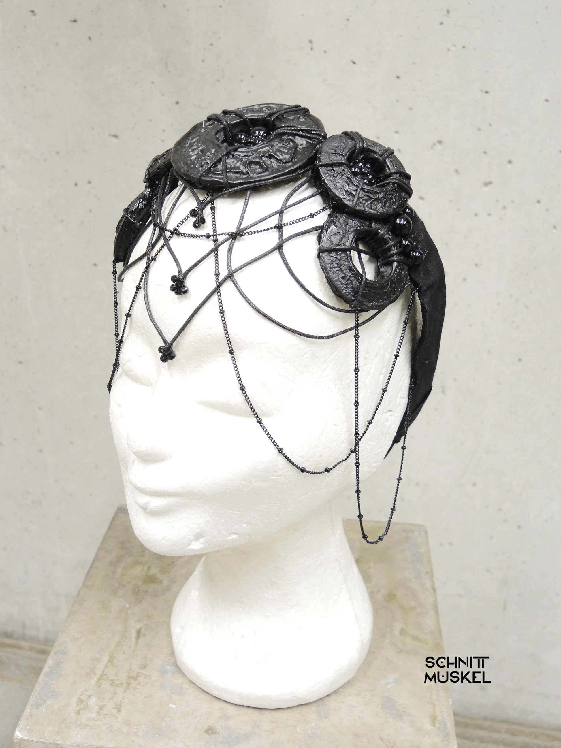 Headdress, Kopfschmuck, Gothicheaddress, Gothickopfschmuck, Jzgendstilkopfschmuck