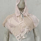 Dune Outfit, Dune Style, Burning Man Style, Wasteland Outfit, Wasteland Style, Mad Max Style, Netzcape, Cape, Darkcyberfashion, Futurefashion