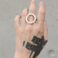 Ring, nicht allergener Schmuck, runder Ring, Kreisring