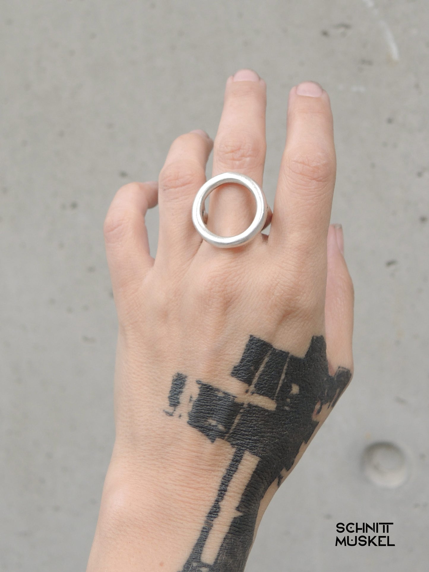 Ring, nicht allergener Schmuck, runder Ring, Kreisring