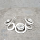 Armschmuck mit Glaskristall und Silber, Silber Kristall Armschmuck