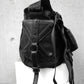 darkavantgarde Tasche, Gothic Umhängetasche, Gothic Tasche, Bondage Tasche, Unikattasche, schwarze Unikattasche, Tasche vegan, Tasche mit Bändern