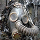 postapokalyptische Kunst, Gasmaskenkunst, Gasmaskenbild,