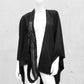 Gothicponcho, Ponchoschal schwarz, darkavantgarde, darkwear, riesiger Schal, Gothicmode für Herren, Gothicmode Accessoire