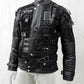 Unikatjacke, Unikat Lederjacke, Custom Lederjacke, Bikerjacke Unikat, postapokalyptische Jacke, Gothicjacke, darkwear, darkcyberfashion, Horrorfashion, Spookyfashion