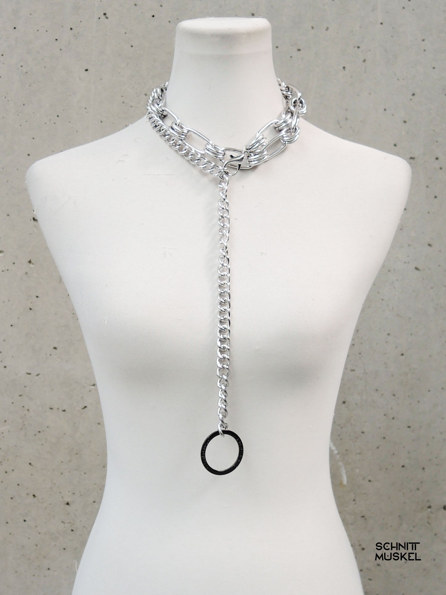 Hundekettehalsschmuck, Punkkette, Punkhalsschmuck, Gothicschmuck, darkwear