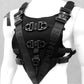 Harness Weste, schwarze Harness Weste, Techwear Harness, Gothic Fashion Germany, Kinky Outfit Accessoire, Schnittmuskel Harness, avantgarde Mode, Unisex Tactical Vest, Fetish Fashion Harness