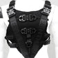 Harness Weste, schwarze Harness Weste, Techwear Harness, Gothic Fashion Germany, Kinky Outfit Accessoire, Schnittmuskel Harness, avantgarde Mode, Unisex Tactical Vest, Fetish Fashion Harness