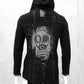 Hemdjacke Gasmaske, Jacke mit Gasmaske, Gasmaskjacket, Darkcyber Stye, darkcyber wear, darkcyberfashion, postapocalyptic fashion, 
