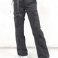schwarze Cargohose, Gothichose, Cyberhose, Tekkkknohose, Berghainstyle, Darkcyberhose, Cyberfashion