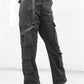 schwarze Cargohose, Gothichose, Cyberhose, Tekkkknohose, Berghainstyle, Darkcyberhose, Cyberfashion