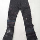 destoyed Jeans, Gothicjeans, Gothichose für Männer, Custom Jeans, Bandoutfit, Stagewear, Gothicfashion, postapokalyptische Hose, postapocalyptic pants