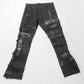 destoyed Jeans, Gothicjeans, Gothichose für Männer, Custom Jeans, Bandoutfit, Stagewear, Gothicfashion, postapokalyptische Hose, postapocalyptic pants