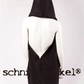Kapuzenweste, Weste mit Kapuze, übergrosse Kapuze, Gothic Gothickapuze, Festivalfashion, Festivaloutfit, Gothicbekleidung