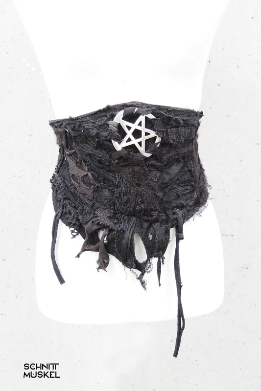 Unikat Taillenkorsett "666"