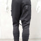 Ninjahose, Leinenhose, darkwear, darkavantgarde Hose, darkavantgarde mode, darkavantgarde Herrenhose, drop chrotch Hose, Gothichose, Gothicmode für Herren, destroyed Mode