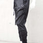 Ninjahose, Leinenhose, darkwear, darkavantgarde Hose, darkavantgarde mode, darkavantgarde Herrenhose, drop chrotch Hose, Gothichose, Gothicmode für Herren, destroyed Mode